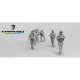 Black Snake Fr-afgha-48 1/48 7 French Troops In Afghanistan Resin Figures Kit