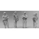 Black Snake Fr-afgha-48 1/48 7 French Troops In Afghanistan Resin Figures Kit