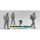 Black Snake Fr-afgha-48 1/48 7 French Troops In Afghanistan Resin Figures Kit