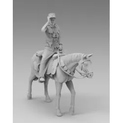 Black Snake Goum-01 1/35 French Officer Of The 2nd Gtm Resin Figure Kit