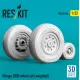 Reskit Rs32-0606 1/32 Mirage 2000 Weighted Wheel Set 3d Printed