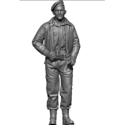 Black Snake Ffl-02 1/48 Tank Commander 2nd Armored Division Leclerc Resin Figure Kit