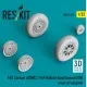 Reskit Rs32-0610 1/32 F4u Corsair Usmc /F6f Hellcat Land Based Usn Weighted Wheel Set 3d Printed