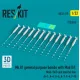 Reskit Rs32-0615 1/32 Mk 81 General Purpose Bombs With Mod 0/1 Mau-94/B And Conical Fins 12 Pcs A-1 A-4 A-6 A-7 F-4 F-8 3d Printed