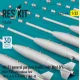 Reskit Rs32-0615 1/32 Mk 81 General Purpose Bombs With Mod 0/1 Mau-94/B And Conical Fins 12 Pcs A-1 A-4 A-6 A-7 F-4 F-8 3d Printed