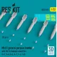 Reskit Rs32-0616 1/32 Mk 81 General Purpose Bombs With Mk 14 Snakeye Retard Fins 12 Pcs A-1 A-4 A-6 A-7 F-4 F-8 3d Printed