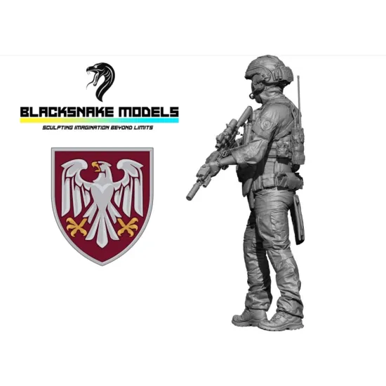 Black Snake Uks-15 1/35 Ukrainian 82nd Air Assault Brigade Resin Figure Kit