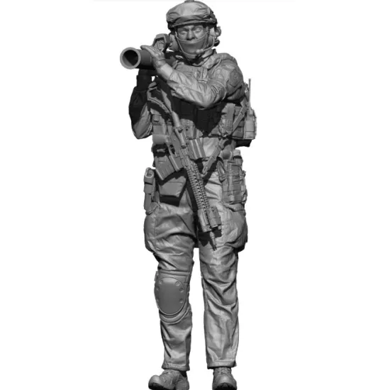 Black Snake Uks-18 1/35 Ukrainian 82nd Air Assault Brigade Resin Figure Kit