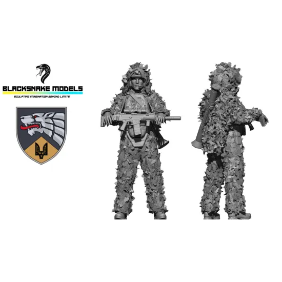 Black Snake Sso-02 1/35 140th Separate Special Forces Regiment Resin Figure Kit