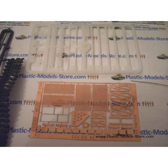 T-55AK Soviet command tank T-55 mod (PE, decals) 1/35 SKIF 225