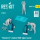 Reskit Rsf32-0112 1/32 Chocks-in Modern Usaf Signal Scene 3 Pcs 3d Printed