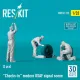 Reskit Rsf32-0112 1/32 Chocks-in Modern Usaf Signal Scene 3 Pcs 3d Printed