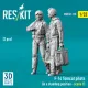 Reskit Rsf32-0115 1/32 F-14 Tomcat Pilots In A Standing Position Scene 1 2 Pcs 3d Printed