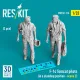 Reskit Rsf32-0116 1/32 F-14 Tomcat Pilots In A Standing Position Scene 2 2 Pcs 3d Printed