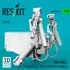 Reskit Rsu35-0018 1/35 Mh-60g/L Gau-17/A M134 Minigun Weapon Set 2 Pcs 3d Printed