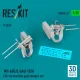 Reskit Rsu35-0023 1/35 Mh-60g/L Gau-18/A 50 Cal Machine Gun Weapon Set 2 Pcs 3d Printed