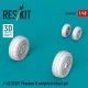 Reskit Rs48-0586 1/48 F-4c/D/E/F Phantom Ii Weighted Wheel Set 3d Printed
