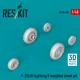 Reskit Rs48-0608 1/48 F-35a/B Lightning Ii Weighted Wheel Set 3d Printed
