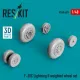Reskit Rs48-0609 1/48 F-35c Lightning Ii Weighted Wheel Set 3d Printed
