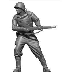 Black Snake Ranger-04 1/35 2nd Ranger Battalion Team Leader Resin Figure Kit