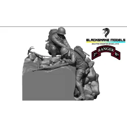 Black Snake Ranger-06-07 1/35 2nd Ranger Battalion Cliff Ascent Resin Figure Kit