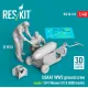 Reskit Rsf48-0103 1/48 Usaaf Ww2 Ground Crew 2 Pcs Scene 1 M1 Weaver Lift 500 Lb Bomb 3d Printed