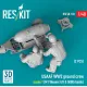 Reskit Rsf48-0103 1/48 Usaaf Ww2 Ground Crew 2 Pcs Scene 1 M1 Weaver Lift 500 Lb Bomb 3d Printed