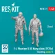 Reskit Rsf48-0121 1/48 F-4 Phantom Ii Us Navy Pilots 1970s Standing Scene 1 2 Pcs 3d Printed