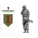 Black Snake Bro-09 1/35 Us Soldier Big Red One Vietnam War Resin Figure Kit