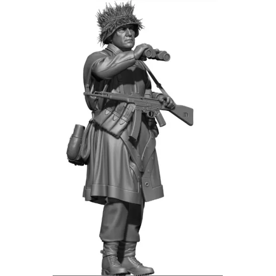 Black Snake Pg-06-48 1/48 Ww2 Panzergrenadier Squad Leader Resin Figure Kit