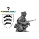 Black Snake Pg-07-48 1/48 Ww2 Panzergrenadier Rifleman Resin Figure Kit