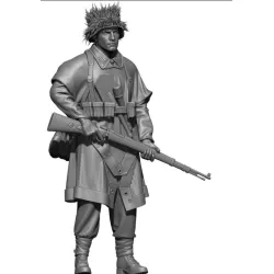 Black Snake Pg-08-48 1/48 Ww2 Panzergrenadier Rifleman Ii Resin Figure Kit