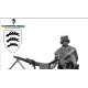Black Snake Pg-09-48 1/48 Ww2 Panzergrenadier Gunner Mg42 Resin Figure Kit