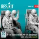 Reskit Rsf48-0187 1/48 Ch-53e Super Stallion Mh-53e Sea Dragon Pilots In The Seats 3 Pcs Scene 2 3d Printed