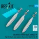 Reskit Rs72-0551 1/72 Electronic Warfare Pods An/Alq-99 High Band With Pylon Adapters 2 Pcs Low Band For Ea-6b 3d Printed