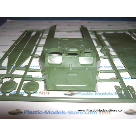 Soviet ATV MT-LB carrier with ZU-23-2 gun 1/35 SKIF 229