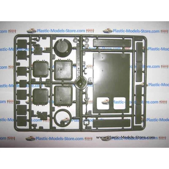 Soviet ATV MT-LB carrier with ZU-23-2 gun 1/35 SKIF 229