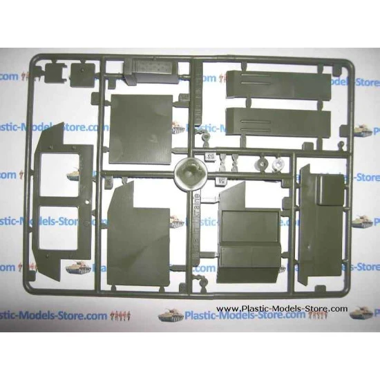 Soviet ATV MT-LB carrier with ZU-23-2 gun 1/35 SKIF 229
