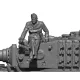 Black Snake Pz-02-48 1/48 Veteran Crew Member Of Panzer Eastern Front 1944 Ww2 Resin Figure Kit