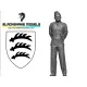 Black Snake Pz-03 1/35 Veteran Crew Member Of Panzer Eastern Front 1944 Ww2 Resin Figure Kit