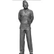 Black Snake Pz-03-48 1/48 Veteran Crew Member Of Panzer Eastern Front 1944 Ww2 Resin Figure Kit