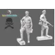 Black Snake Waf-01-48 1/48 Untersturmfuhrer Waffen Ww2 Resin Figure Kit
