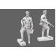 Black Snake Waf-01-48 1/48 Untersturmfuhrer Waffen Ww2 Resin Figure Kit