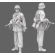 Black Snake Waf-03 1/35 German Waffen Soldier Ww2 Resin Figure Kit