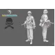 Black Snake Waf-03-48 1/48 German Waffen Soldier Ww2 Resin Figure Kit
