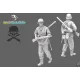 Black Snake Waf-04-48 1/48 German Waffen Soldier Ww2 Resin Figure Kit