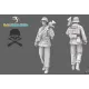 Black Snake Waf-06 1/35 German Waffen Soldier Ww2 Resin Figure Kit