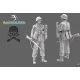Black Snake Waf-12 1/35 German Waffen Soldier Ww2 Resin Figure Kit