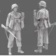 Black Snake Waf-12-48 1/48 German Waffen Soldier Ww2 Resin Figure Kit