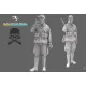 Black Snake Waf-13 1/35 German Waffen Soldier Ww2 Resin Figure Kit